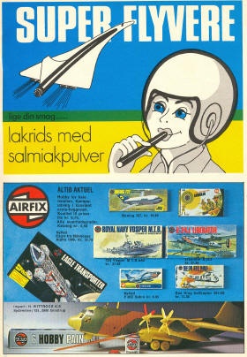 Airfix samlesæt i Anders And & Co. nr. 5, 1977