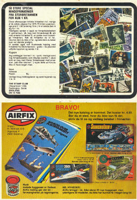 Airfix byggesæt i Anders And & Co. nr. 12, 1979