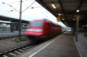 Zug in Bad Cannstadt