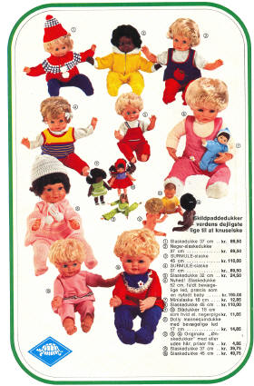 Legetøjskatalog 1973, side 6 - Skildpaddedukke