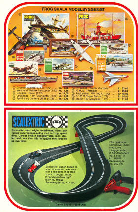 Legetøjskatalog 1973, side 12 - Frog og Scalextric